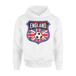 England Flag Jersey Soccer Football Futbol Hoodie