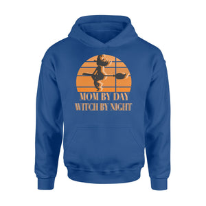 Mom By Day Witch By Night Mom Halloween Hoodie