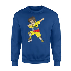 Dabbing Colombian Soccer Boy Colombia Football Sweatshirt