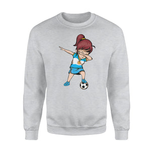 Dabbing Soccer Argentina Jersey - Argentinian Football  Sweatshirt