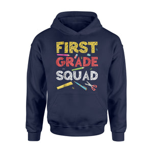 First Grade Squad 1st Grade Graduation Gift Hoodie