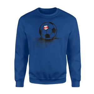 Costa Rica Soccer Ball Flag Jersey Costa Rica Football Sweatshirt