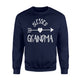 Blessed Grandma, Cute Tribal Arrow And Heart Gran Gift Sweatshirt