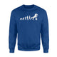 Evolution Horse Jumping Horseback Riding Equestrian Sweatshirt