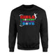 Girls Are Better At Soccer Than Boys Funny American Sweatshirt