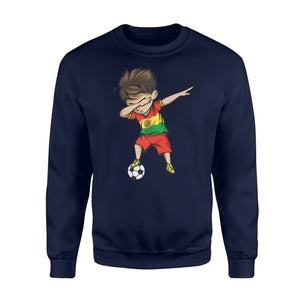 Dabbing Soccer Boy Bolivia Jersey  - Bolivian Football Sweatshirt