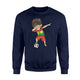 Dabbing Soccer Boy Bolivia Jersey  - Bolivian Football Sweatshirt