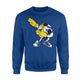 Dabbing Soccer Ball Uruguay Jersey  Uruguayan Football Sweatshirt