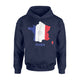 France Football Cup Soccer Team Fan Hoodie