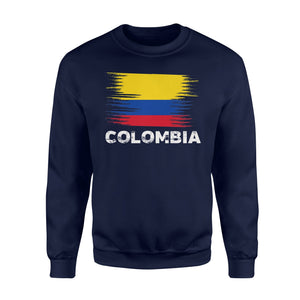 Colombia Colombian Flag Sport Soccer Football Gift Sweatshirt
