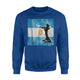 Dabbing Soccer Argentina Jersey Argentinian Football Sweatshirt