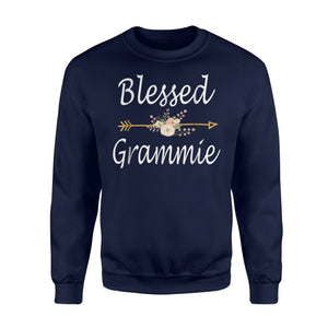 Blessed Grammie Thanks Giving Christmas Gifts Grandma Sweatshirt