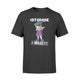 Cute Girls Dabbing 1st Grade Nailed It Graduate Funny  T-Shirt