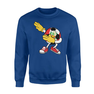 Dabbing Soccer Ball Peru Jersey  - Peruvian Football Sweatshirt