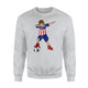Dabbing Soccer Boy  American USA Football Boys Sweatshirt