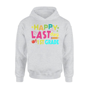 Cute Happy Last Day Of First Grade Summer Vacation Hoodie