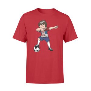 Dabbing Soccer Boys Serbia Serbian Belgrade Gift T-Shirt