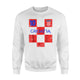 Croatia World Soccer , Proud Croatian Football Sweatshirt