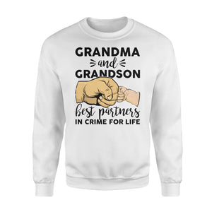 Grandma And Grandson Best Partners In Crime For Life Sweatshirt
