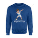 Dabbing Soccer Boy Argentina Jersey  Argentine Football Sweatshirt