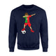 Dabbing Soccer Boy Portugal Portuguese Football Boys Sweatshirt