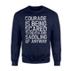 Funny Horse Saddle Up Courage Ride Western Cowboy Go Sweatshirt