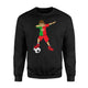 Dabbing Soccer Boy Portugal Portuguese Football Boys Sweatshirt
