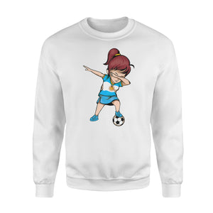 Dabbing Soccer Argentina Jersey - Argentinian Football  Sweatshirt