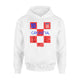 Croatia World Soccer, Proud Croatian Football Hoodie