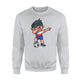 Dabbing Soccer Boy  Chile Chileans Football Sweatshirt