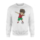 Dabbing Soccer Boy Morocco Jersey  - Moroccan Football Sweatshirt