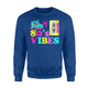 80s Vibes Roller Skate Party Cassette Tape Vintage Sweatshirt