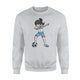 Dabbing Soccer Girl Fan Argentina Football Soccer Fan Sweatshirt