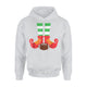 Elf American Football Funny Elf Costume Hoodie
