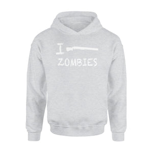 I Shoot Zombies Halloween Hoodie