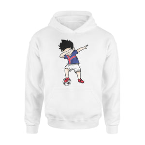 Dabbing Soccer Boy Iceland Football Iceland Gift Hoodie