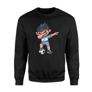 Dabbing Soccer Boy Argentina Argentinian Football Sweatshirt