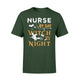Funny Nurse By Day Witch By Night Halloween  T-Shirt