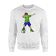 Dabbing Soccer Boy Brazil Brazilian Football Boys Sweatshirt