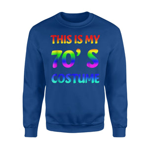 70s Costume Halloween For 1970s Party Men Women Sweatshirt