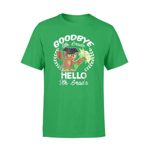 Goodbye Eighth Grade Hello Nineth Grade Owl Graduation T-Shirt