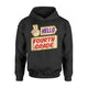 Hello Fourth Grade Peace Sign Student  Hoodie