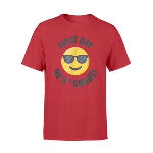 First Day Of Fifth 5th Grade Emoji For Boys Girls T-Shirt