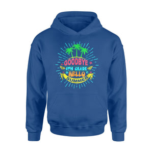 Goodbye 4th Grade Hello Summer Vacation Graduate  Hoodie