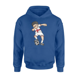 England Soccer Dabbing Football Player Fan Hoodie
