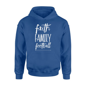 Faith Family Football Hoodie