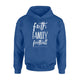 Faith Family Football Hoodie