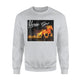 Funny Cute Flaming Fiery Fire Horse Girl Sweatshirt