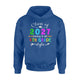 Class Of 2027 Kicking It Off 4th Grade Style Hoodie