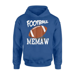 Football Memaw Funny Gift For Memaw Hoodie
